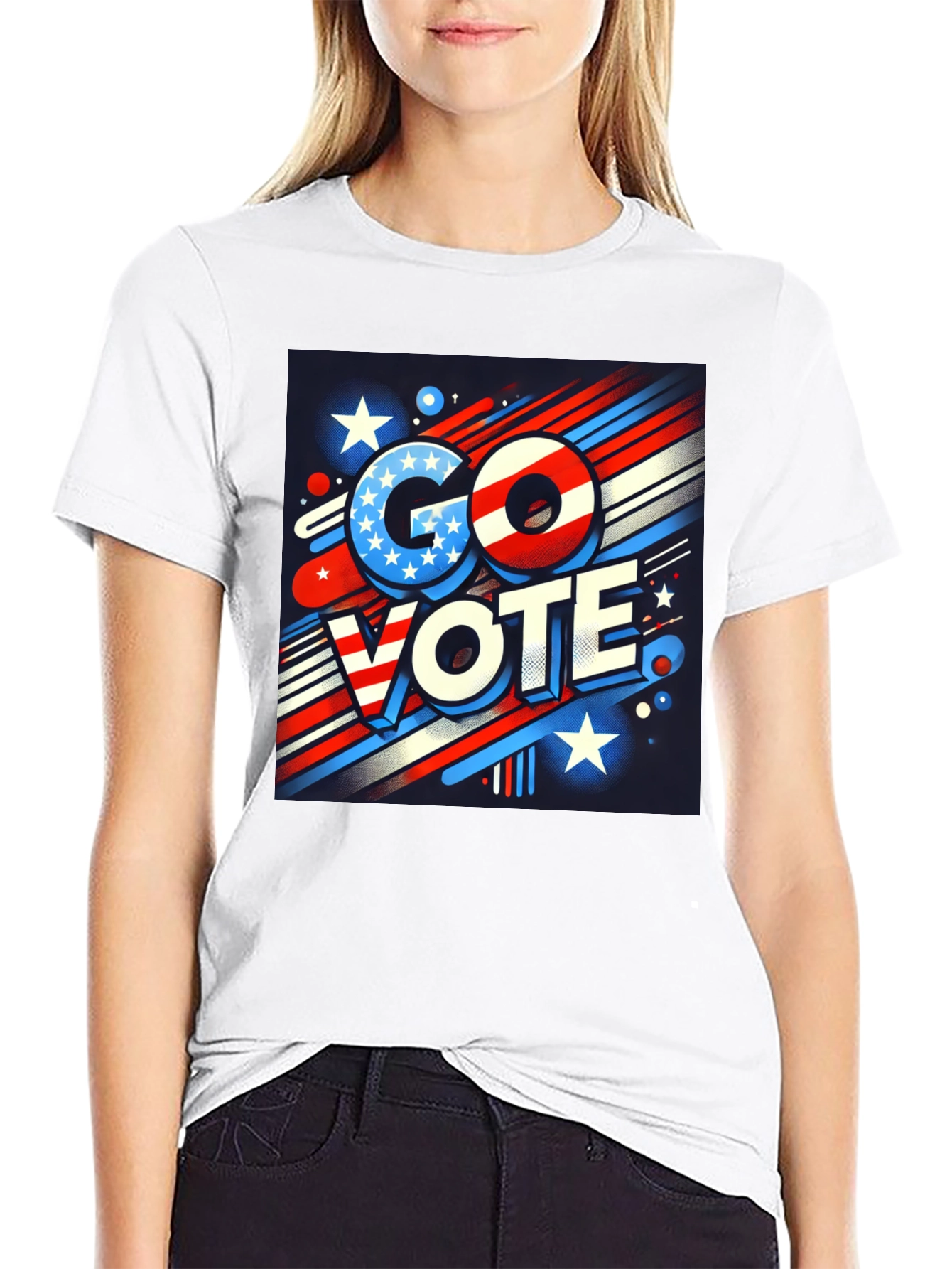 Go Vote Patriotic T-Shirt