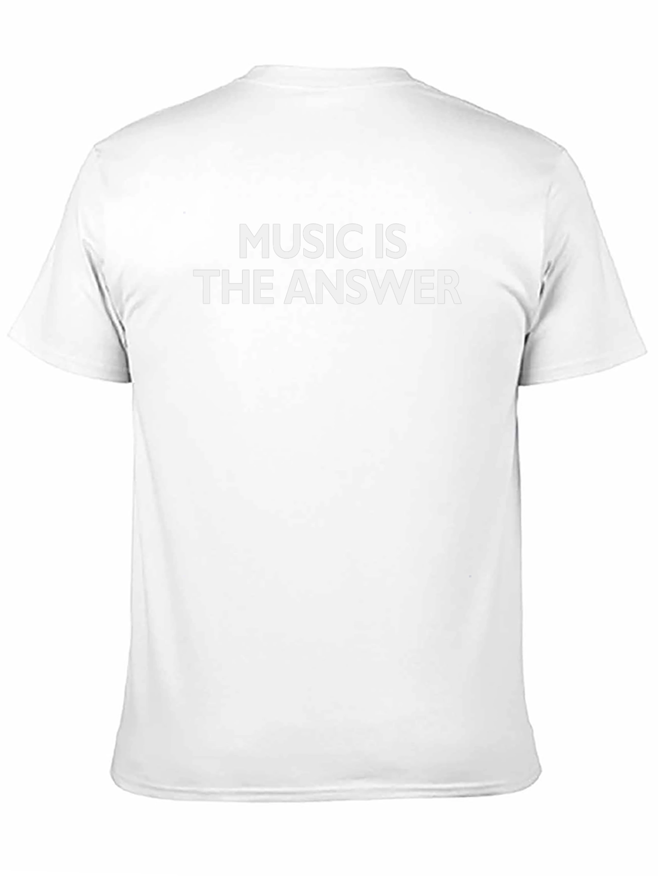 Music Is The Answer Graphic Tee