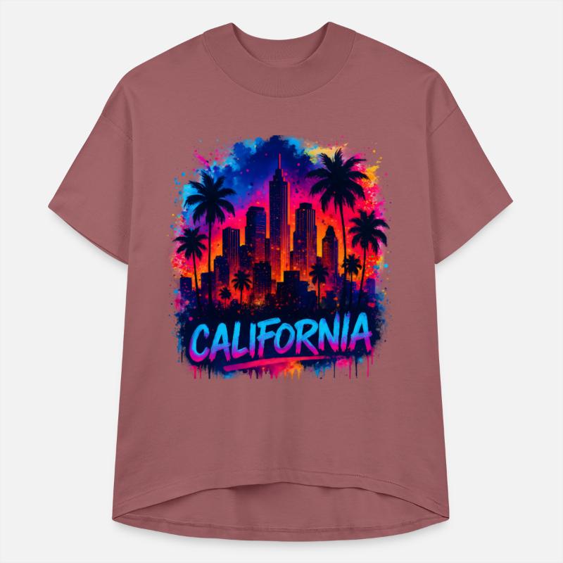 California Sunset City Vibes Art