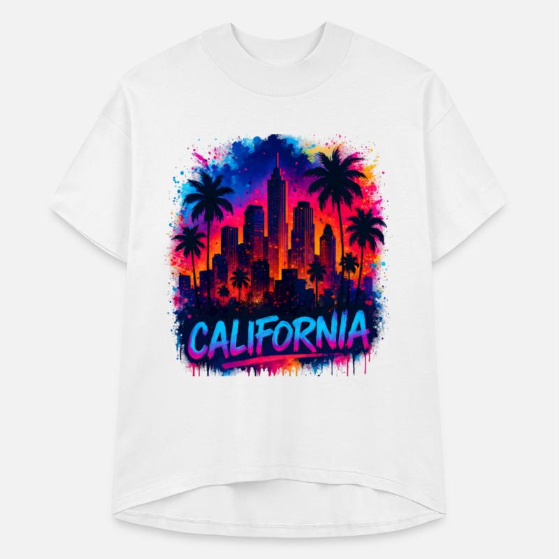 California Sunset City Vibes Art