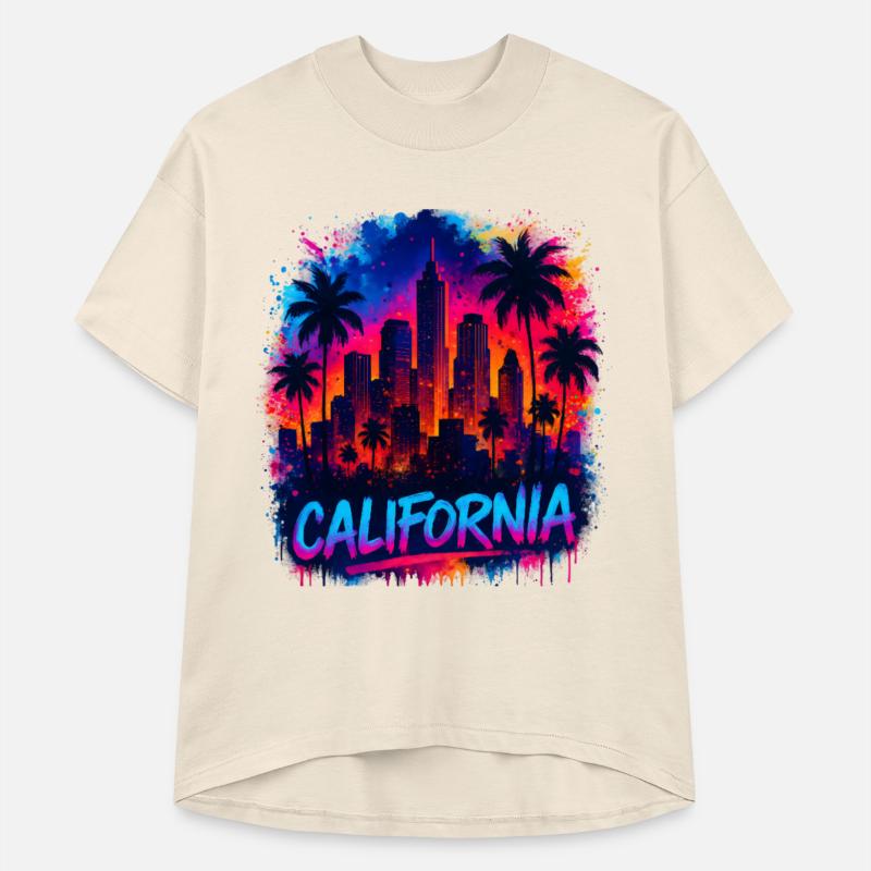 California Sunset City Vibes Art