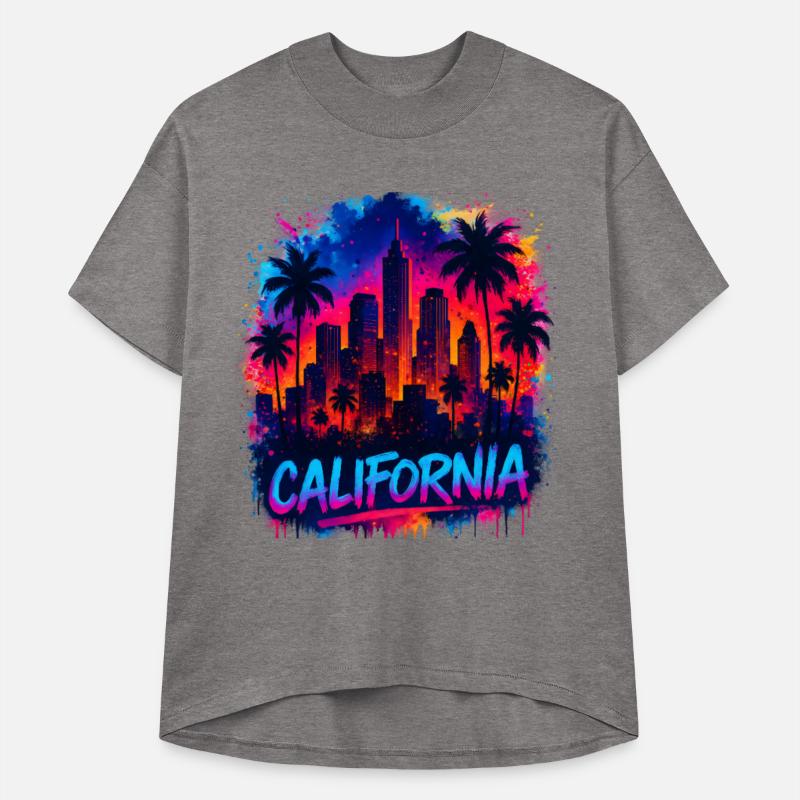 California Sunset City Vibes Art