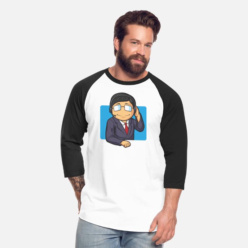 Call Center Worker Man