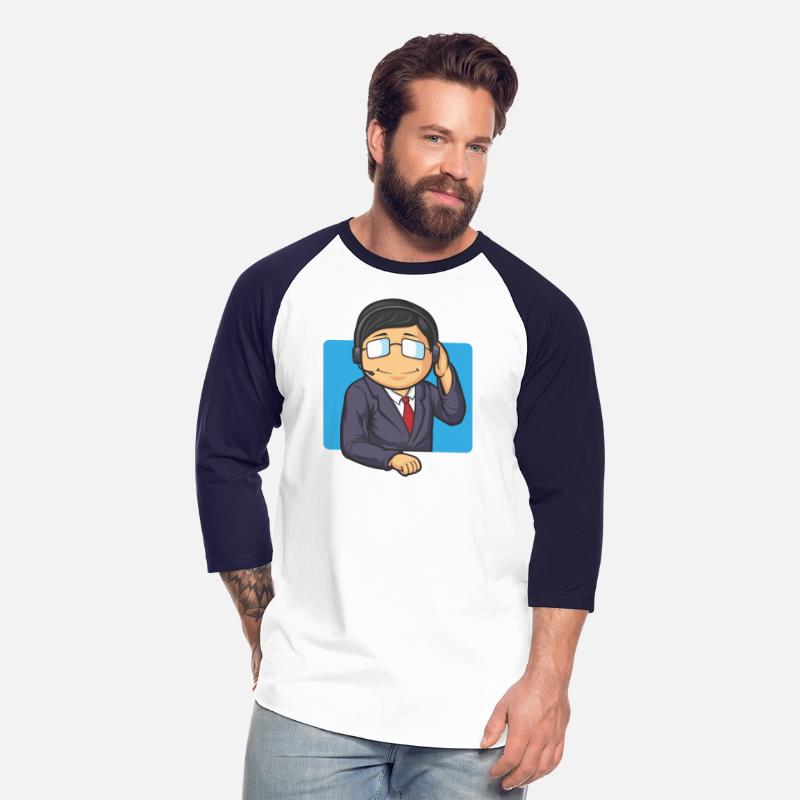 Call Center Worker Man