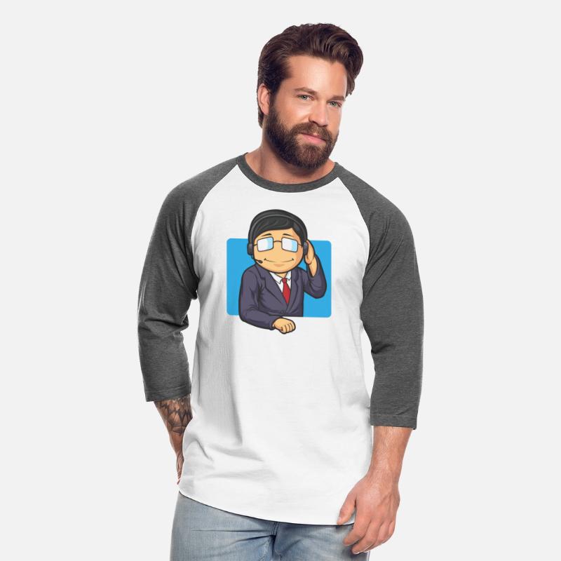 Call Center Worker Man