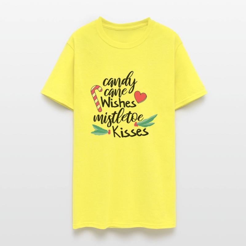 Candy cane wishes and mistletoe kisses