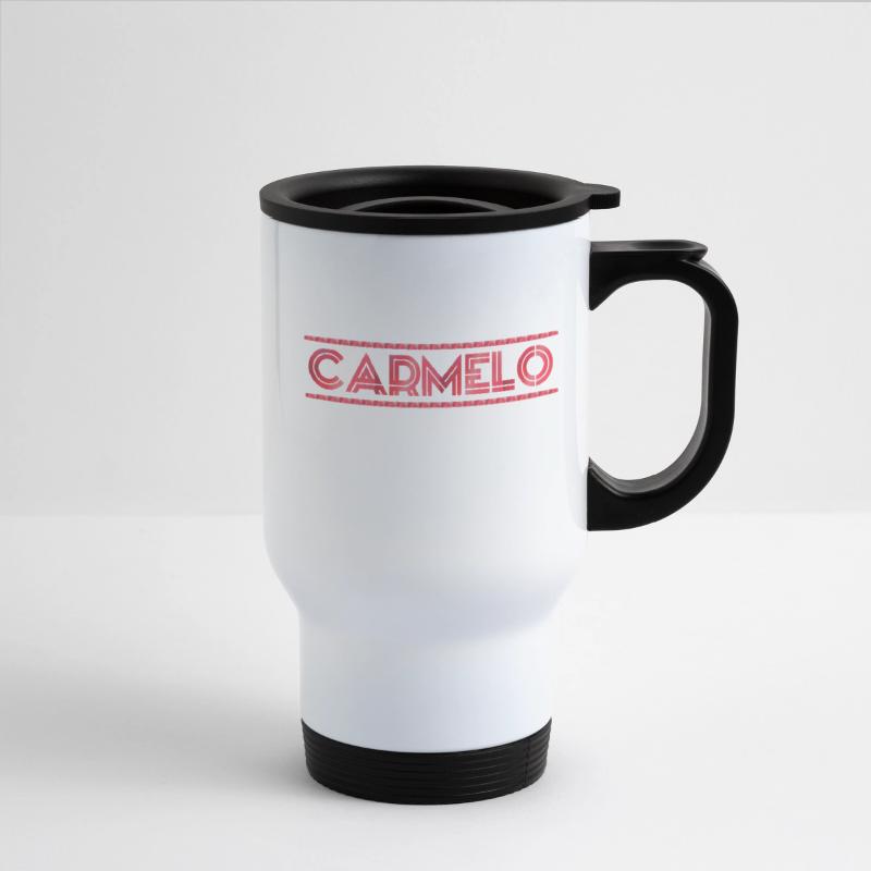 Carmelo red text