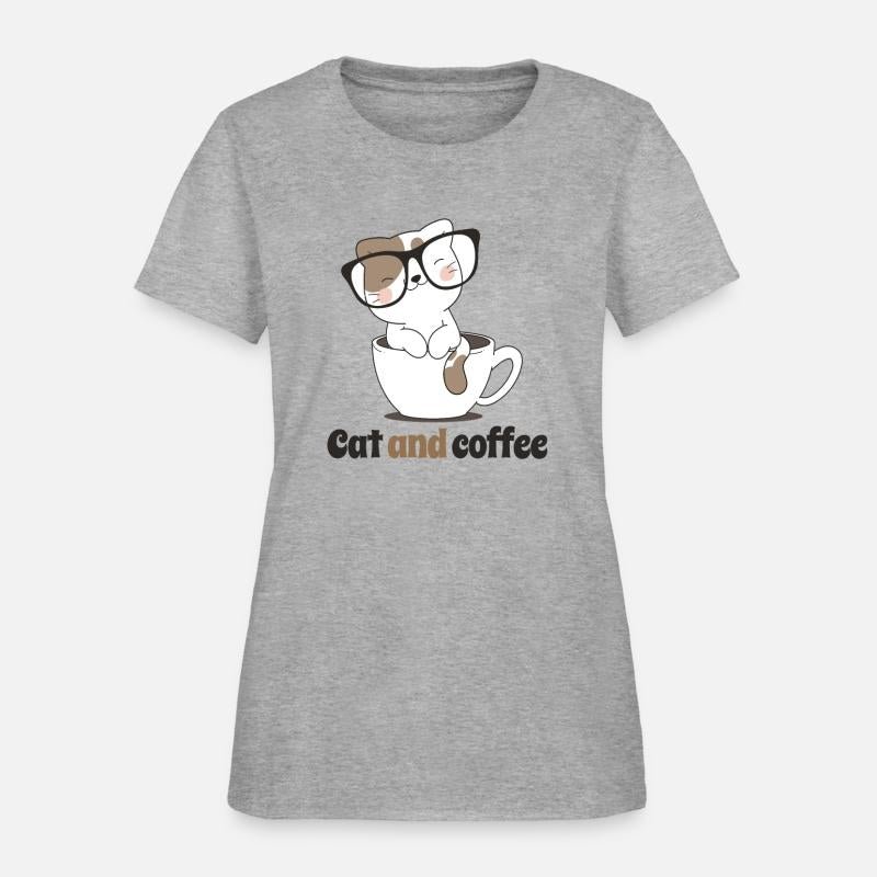 cat and coffee