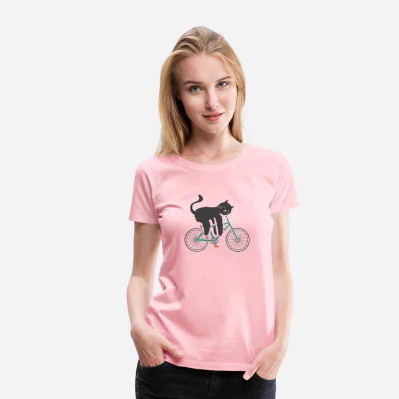 Cat Gravelbike Bicycle Bike Lazy Funny Sleeping
