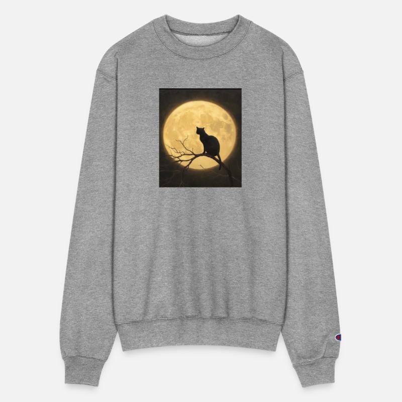 Cat in the moon! Helloween-Shirts for all! Cult!