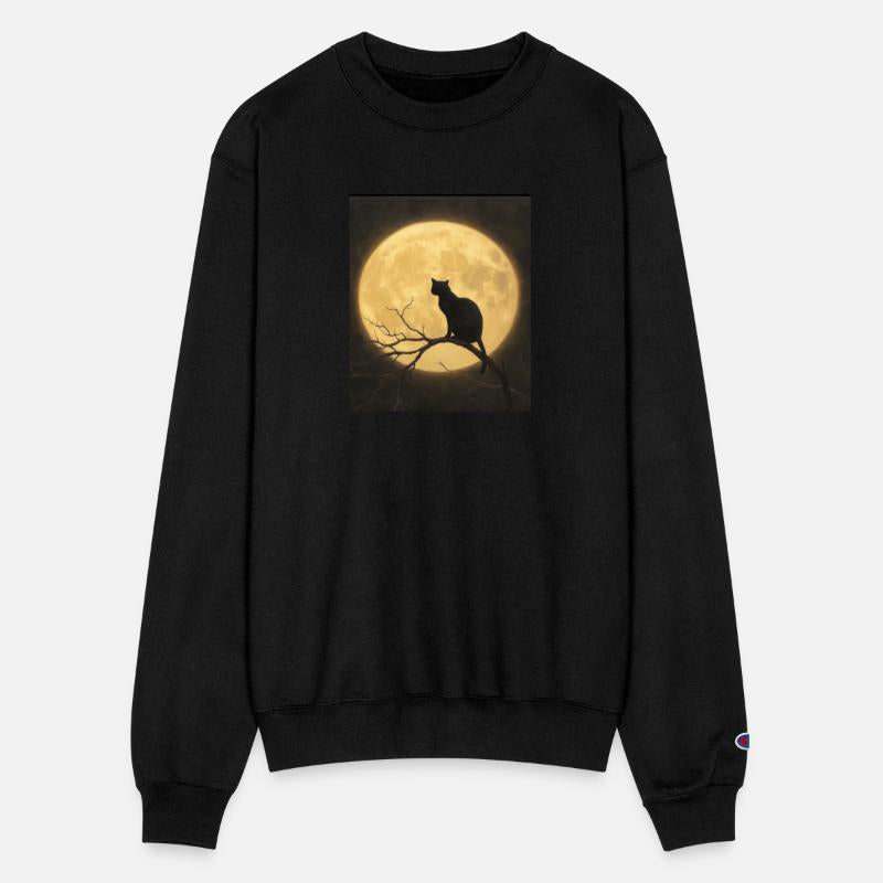 Cat in the moon! Helloween-Shirts for all! Cult!