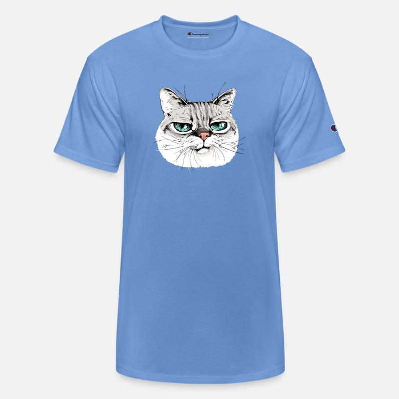 Cat with green eyes