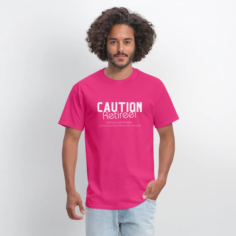 Caution Retiree – Knows everything And Has Time.