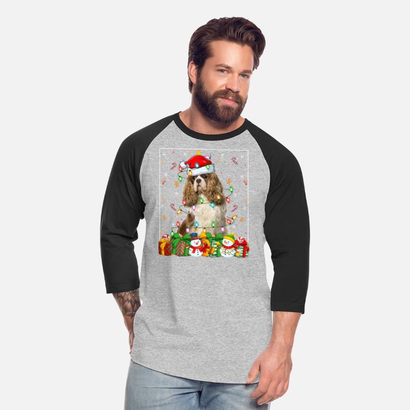 Cavalier King Charles Spaniel Dog Christmas Lights