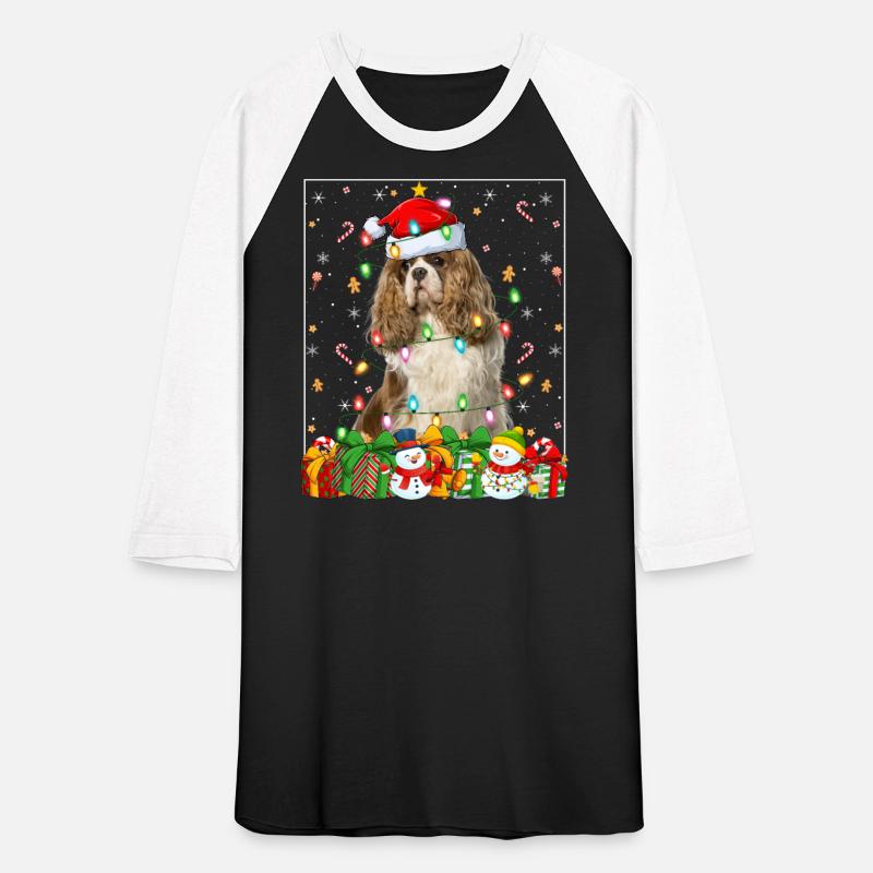 Cavalier King Charles Spaniel Dog Christmas Lights