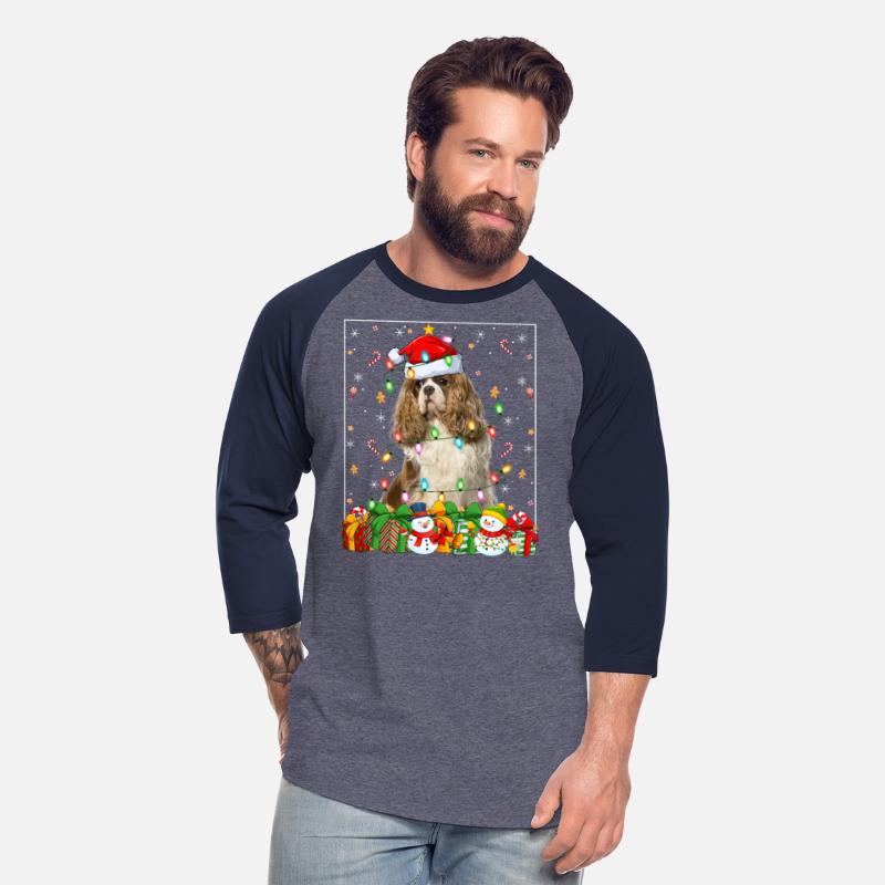 Cavalier King Charles Spaniel Dog Christmas Lights