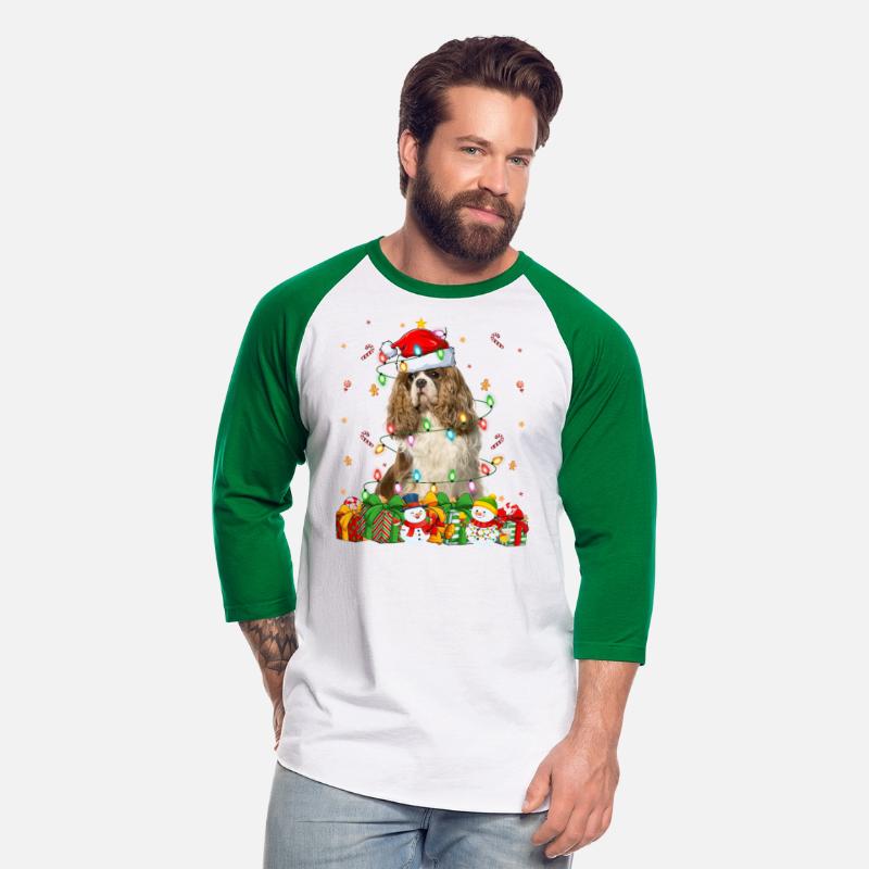 Cavalier King Charles Spaniel Dog Christmas Lights