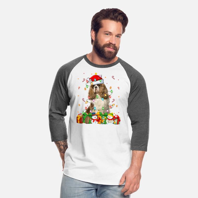 Cavalier King Charles Spaniel Dog Christmas Lights