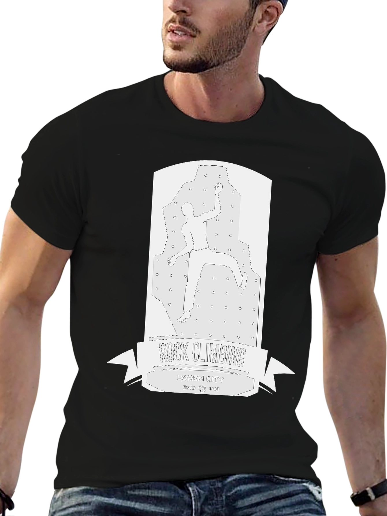 Rock Climbing T-Shirt - Urban Style