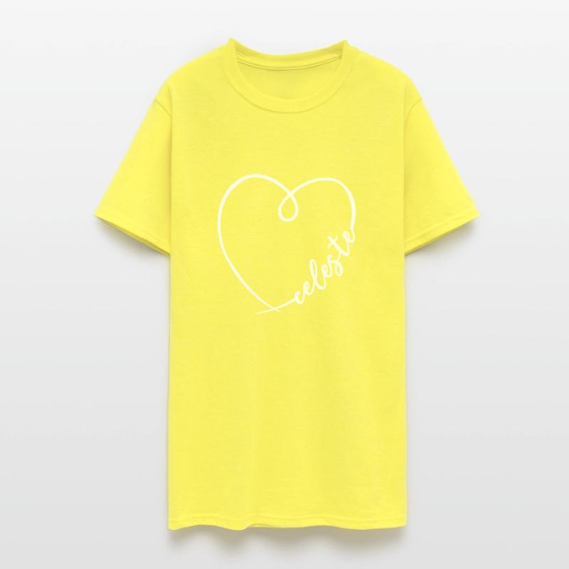 Celeste Name Heart Calligraphy