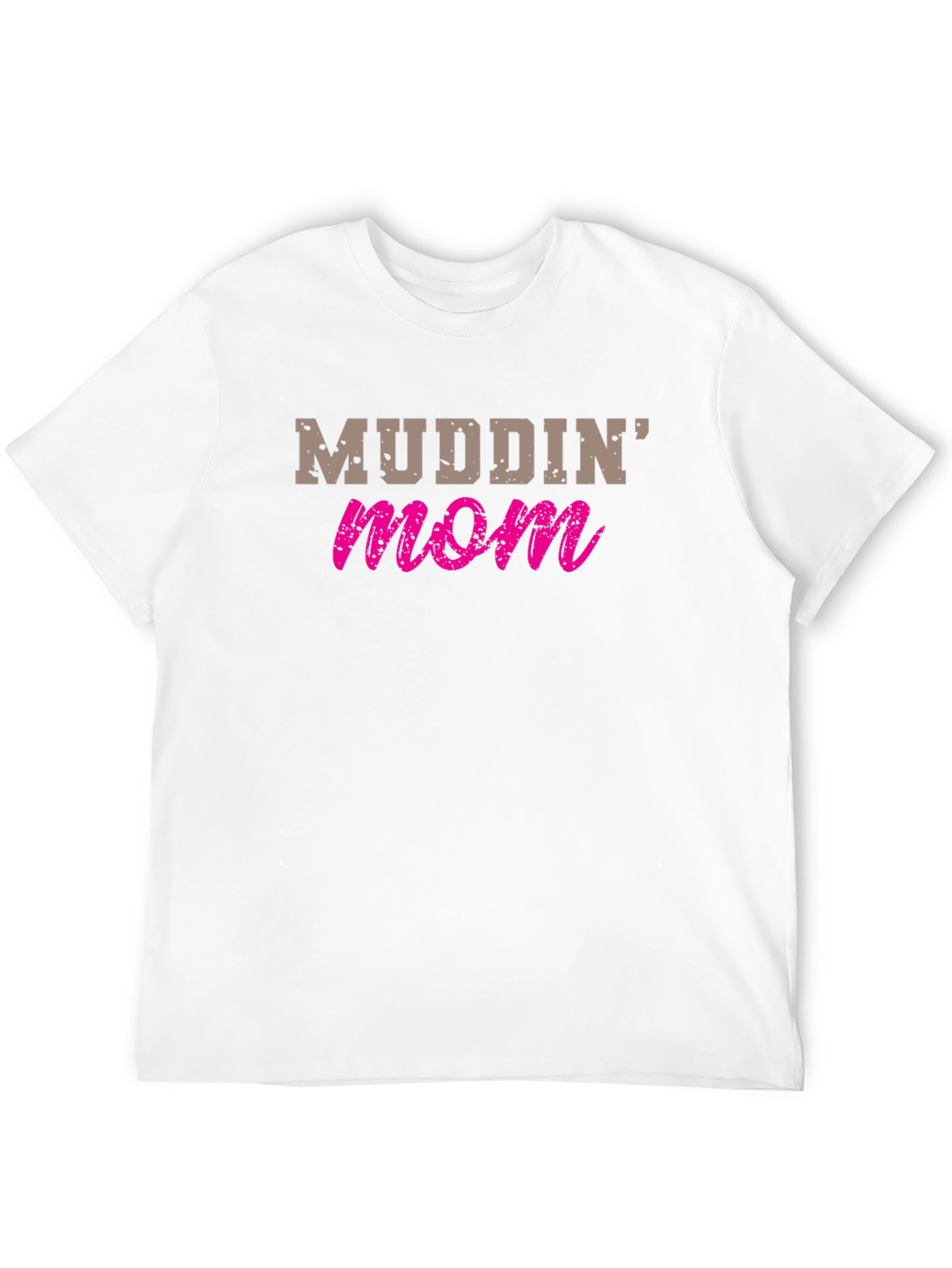 Mudding Mom Graphic T-Shirt - Black