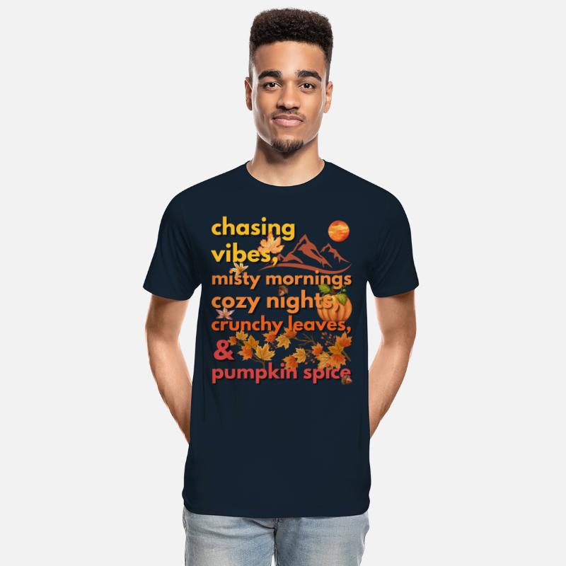 chasing vibes misty mornings cozy nights crunchy