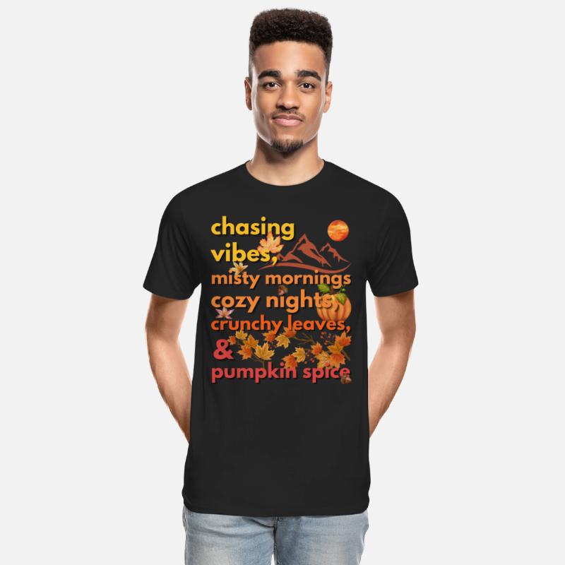 chasing vibes misty mornings cozy nights crunchy