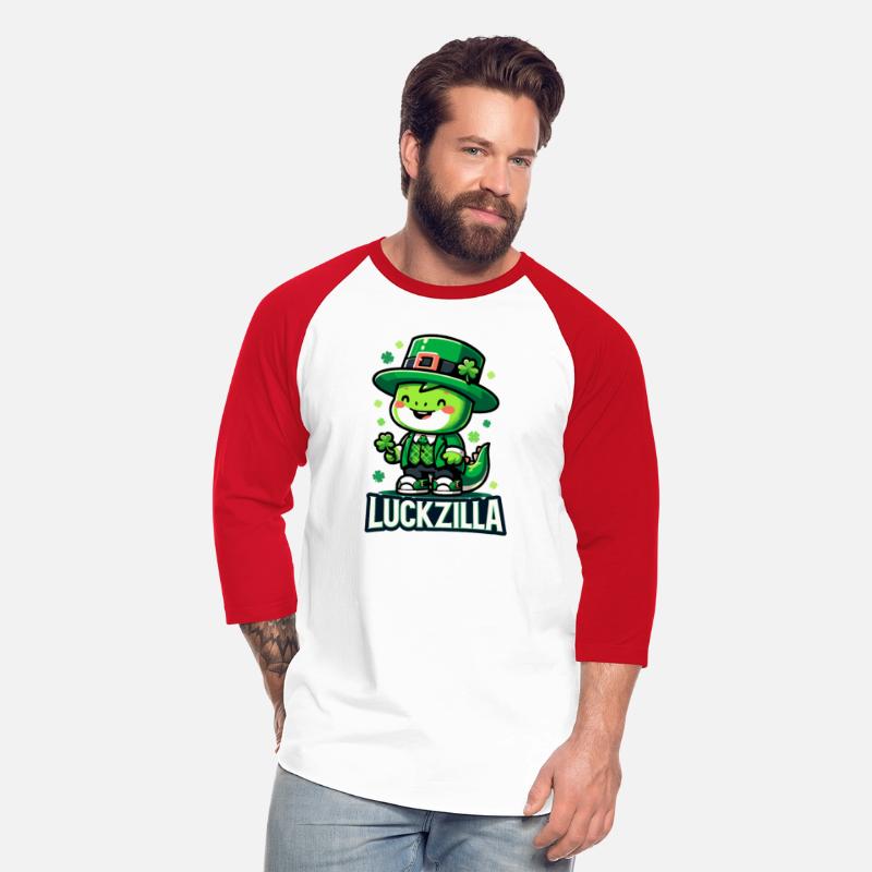 Cheerful Leprechaun Pup - Luckzilla St. Paddy's