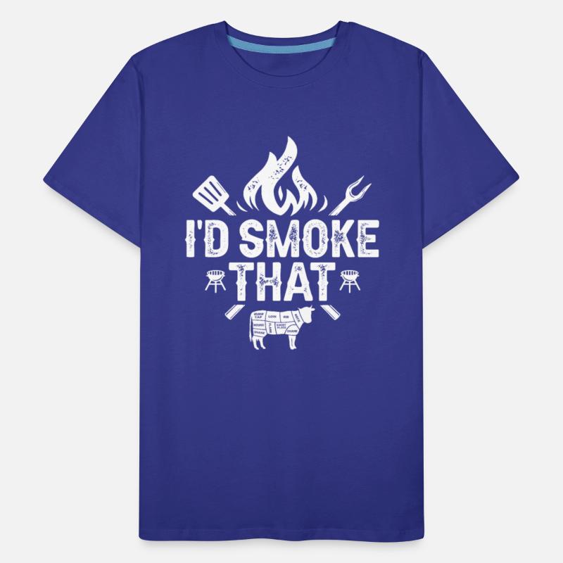 Chef Butcher BBQ I'd Smoke That Funny Father's Day