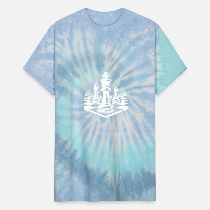 Chessboard With Chess Pieces King And Bishop