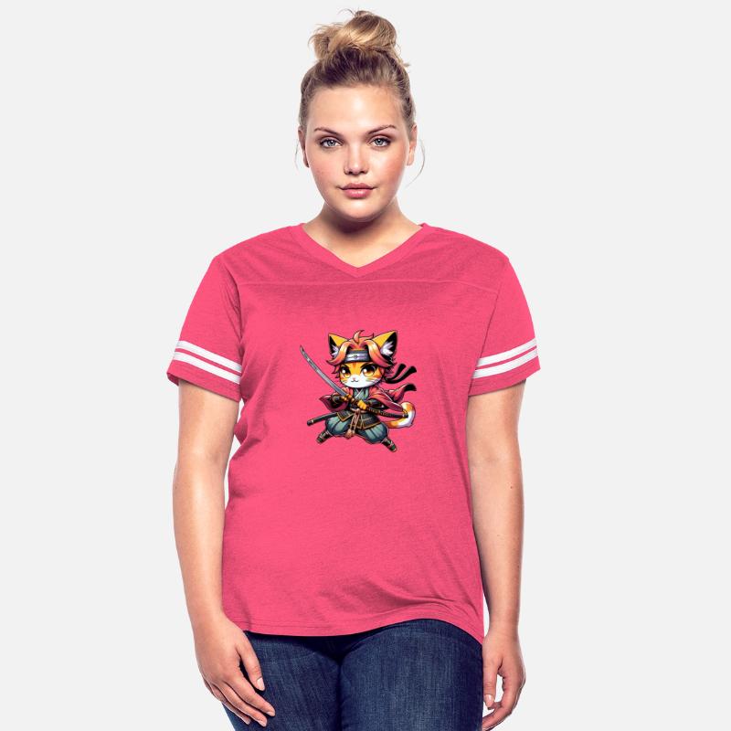 Chibi Samurai Cat