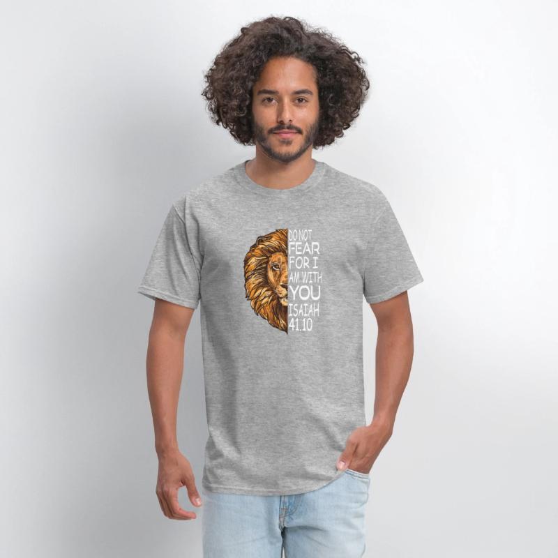 Christian Religious Bible Verse Sayings Lion Fear