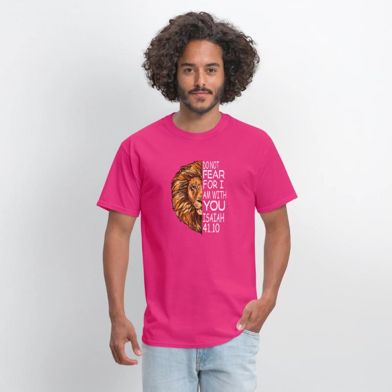 Christian Religious Bible Verse Sayings Lion Fear