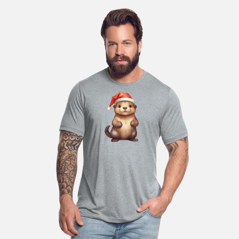 Christmas Merry Christmas For Gift Christmas Otter