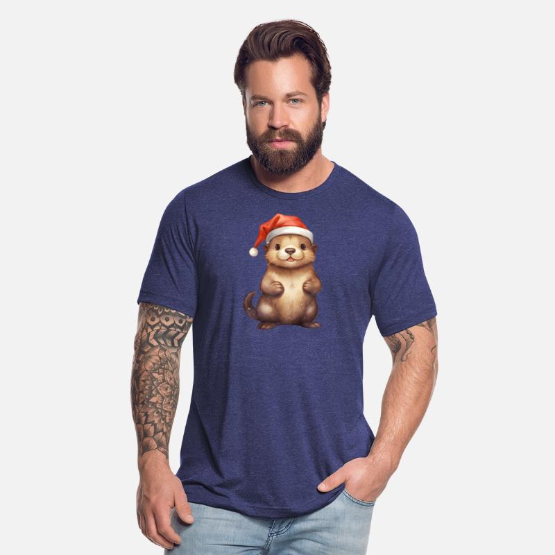 Christmas Merry Christmas For Gift Christmas Otter