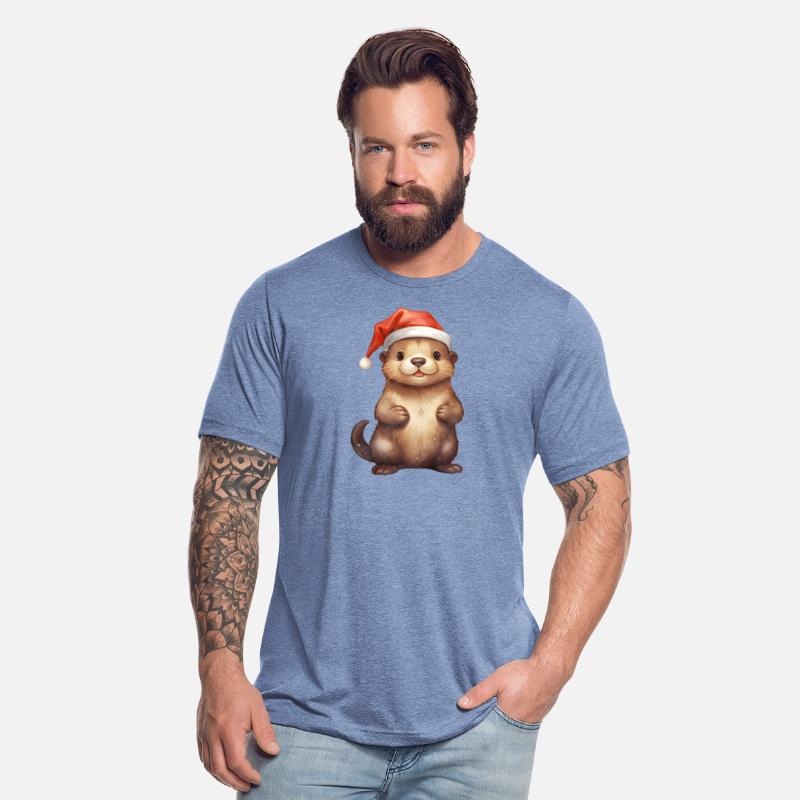 Christmas Merry Christmas For Gift Christmas Otter