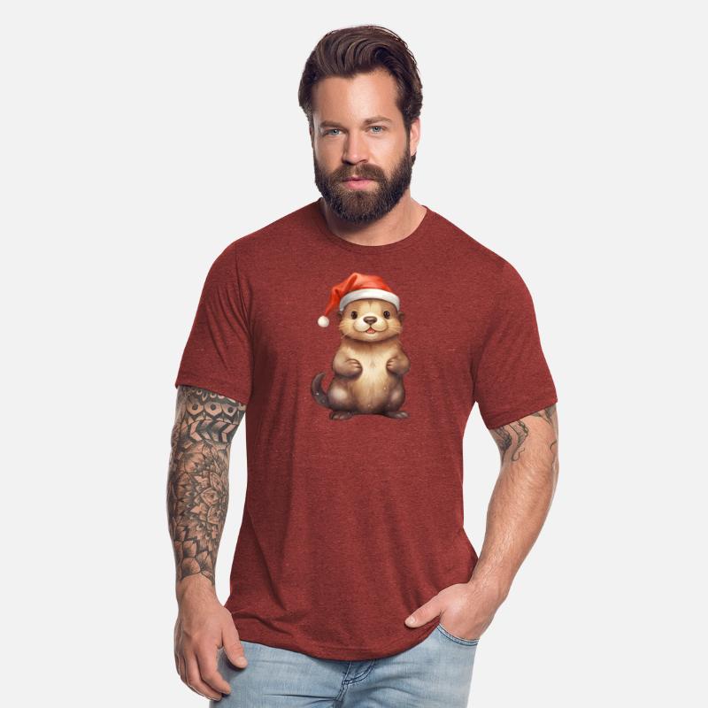 Christmas Merry Christmas For Gift Christmas Otter