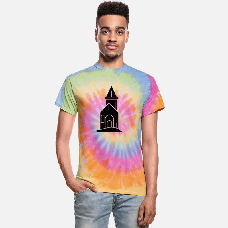 Church in Relief with door and steeple