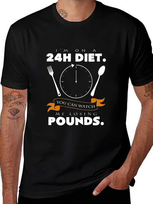 Humorous 24H Diet T-Shirt