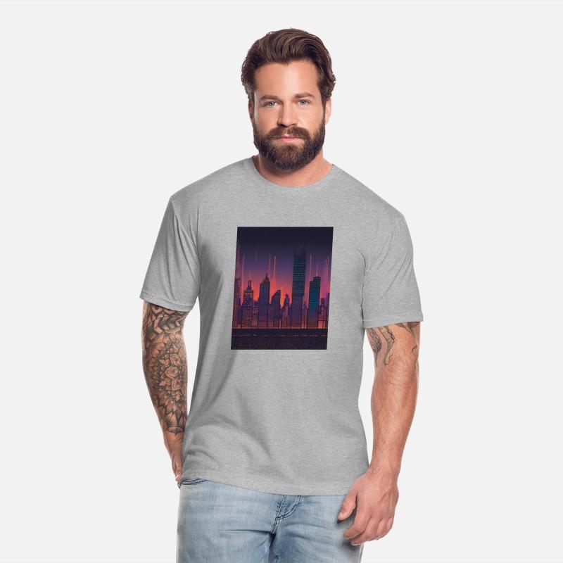 City Skyline ASCII Art 2