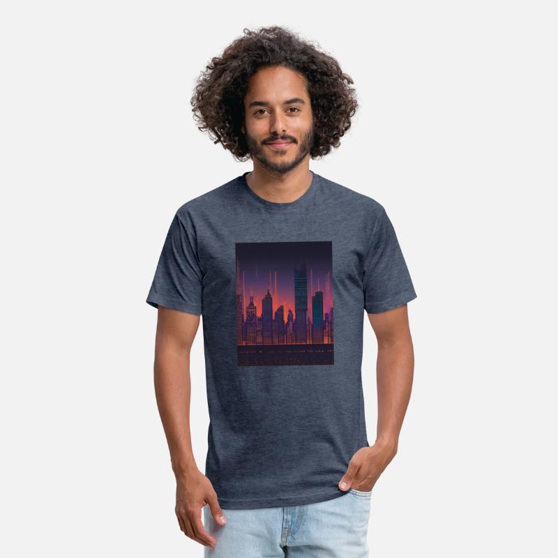 City Skyline ASCII Art 2