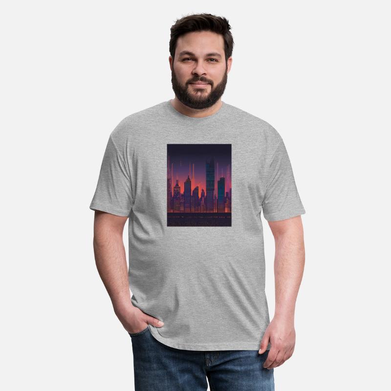 City Skyline ASCII Art 2