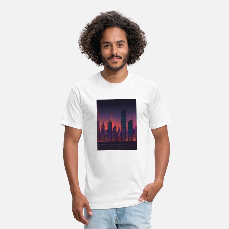 City Skyline ASCII Art 2