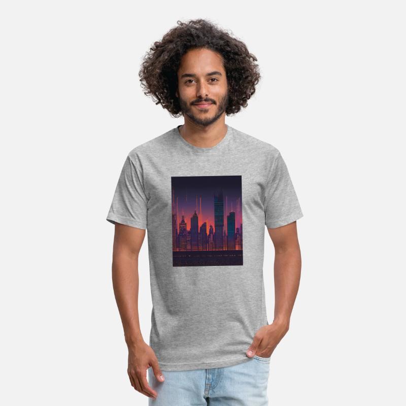 City Skyline ASCII Art 2