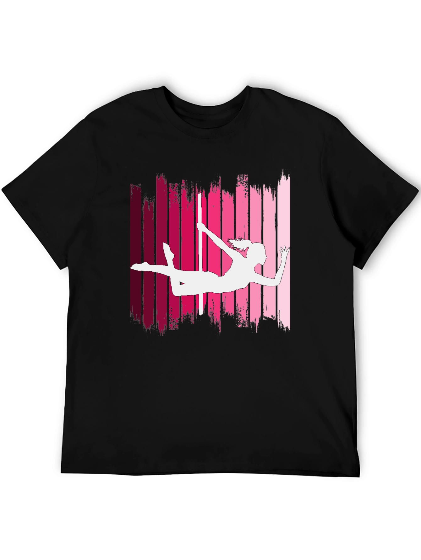 Pole Dancer Silhouette Graphic Tee