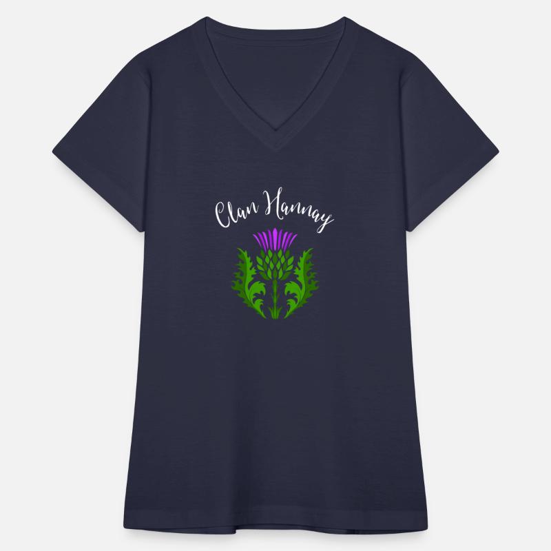 Clan Hannay Surname Thistle Flower Scottish Clan