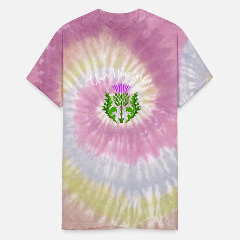 Clan MacLaren Surname Thistle Flower Scottish Clan