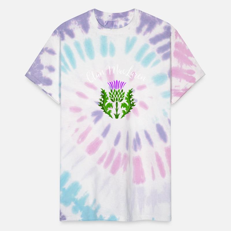 Clan MacLaren Surname Thistle Flower Scottish Clan