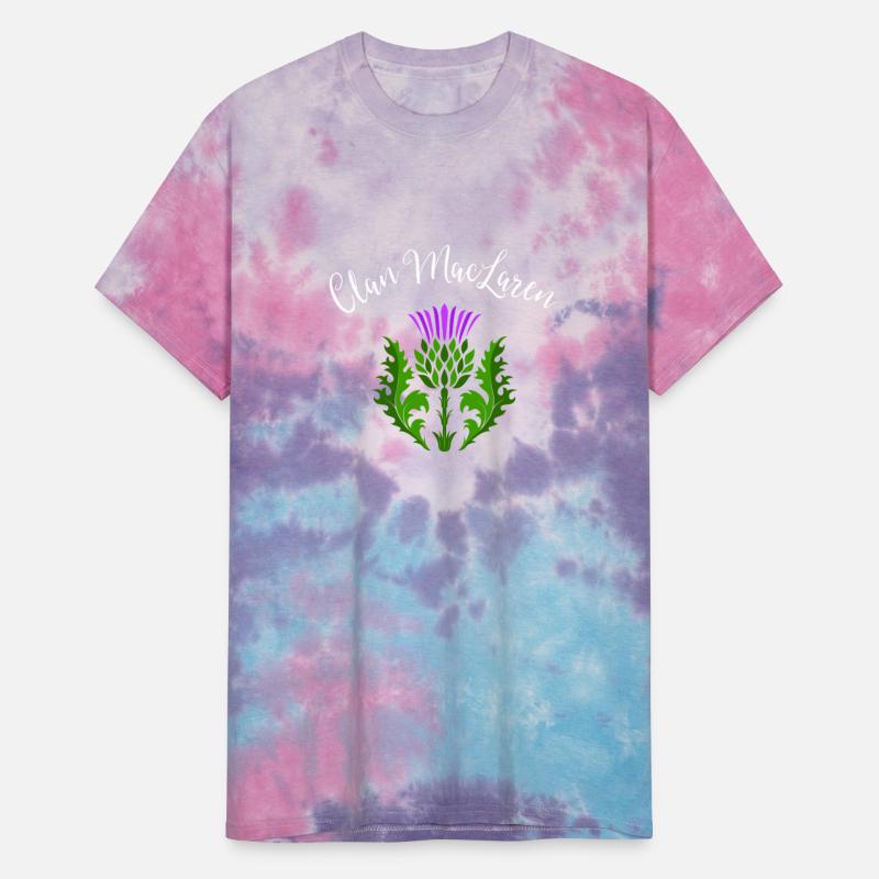 Clan MacLaren Surname Thistle Flower Scottish Clan