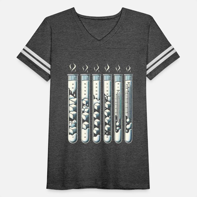 Climate Change Shirt, Stages Of Melting Ice Cubes